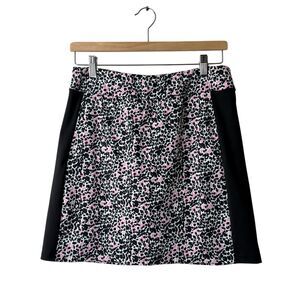 San Soleil Tennis Pickleball Skort SPF 50 Sz S Leopard Print Golf Pull On Pocket